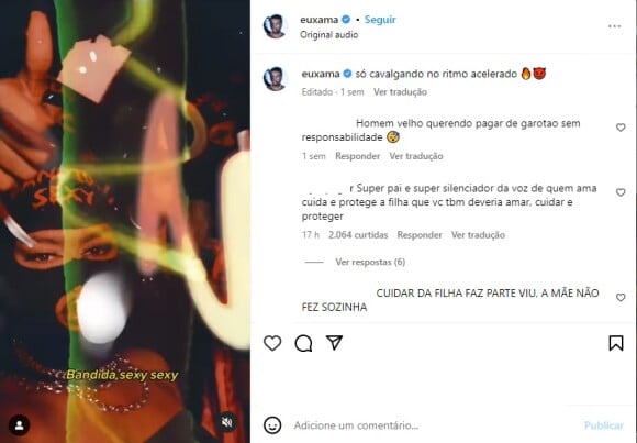 Xamã está sendo detonado nas redes sociais após exposição de afastamento da filha