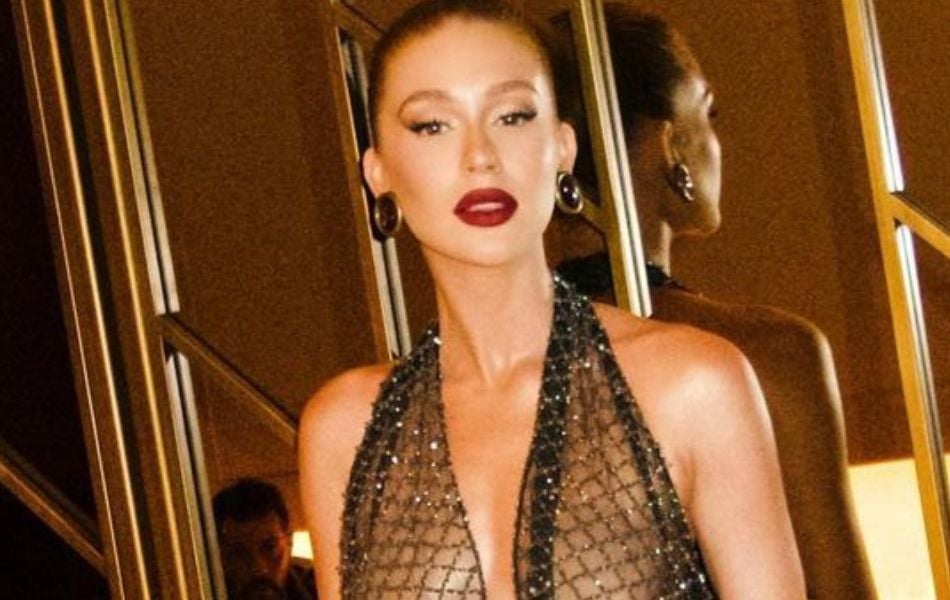 Marina Ruy Barbosa repete transparência ousada em Cannes; vestido foi já usado por cantora internacional