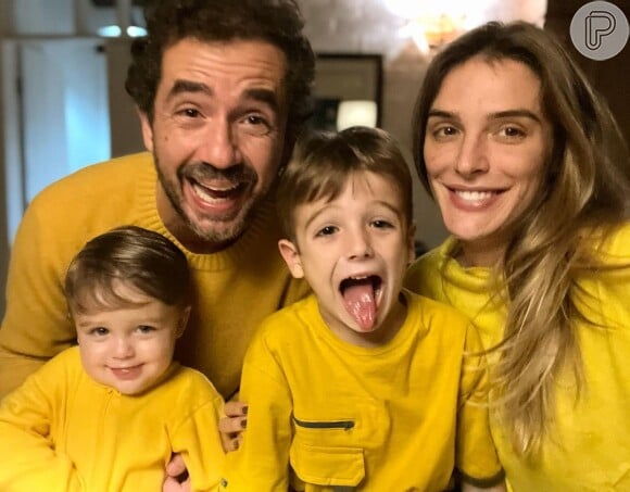 Rafa Brites tem dois filhos com apresentador Felipe Andreoli