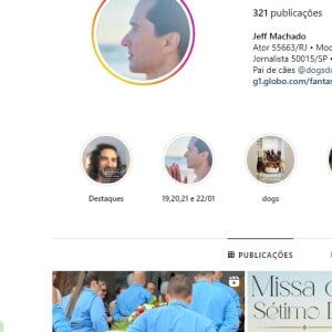 Jeff Machado ganhou mais de seis mil seguidores desde ter o desaparecimento noticiado