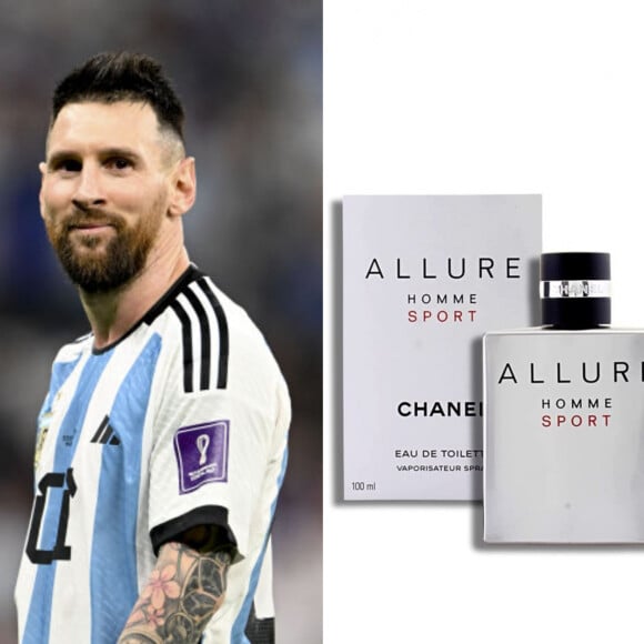 O perfume favorito de Messi é da Chanel, Allure Home Sport