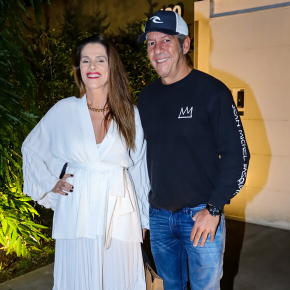 Ingrid Guimarães esteve no aniversário de 40 anos de Fernanda Paes Leme