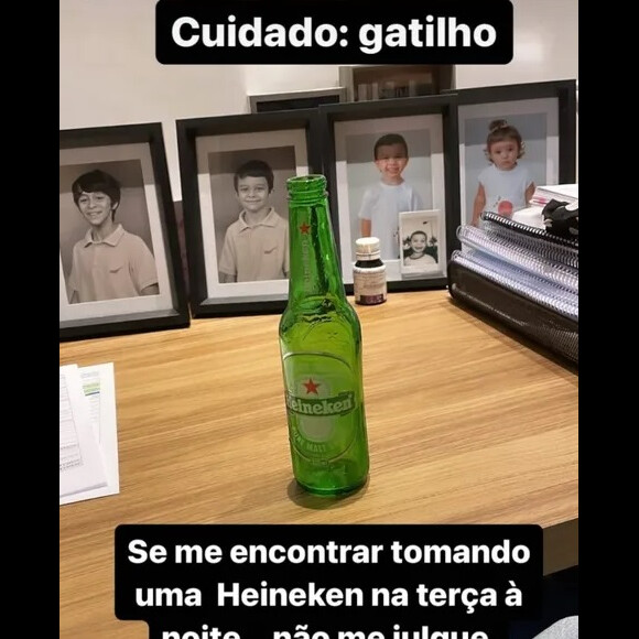 Mulher de Juliano Cazarré fez uma publicação no Stories do seu perfil e pediu compreensão.