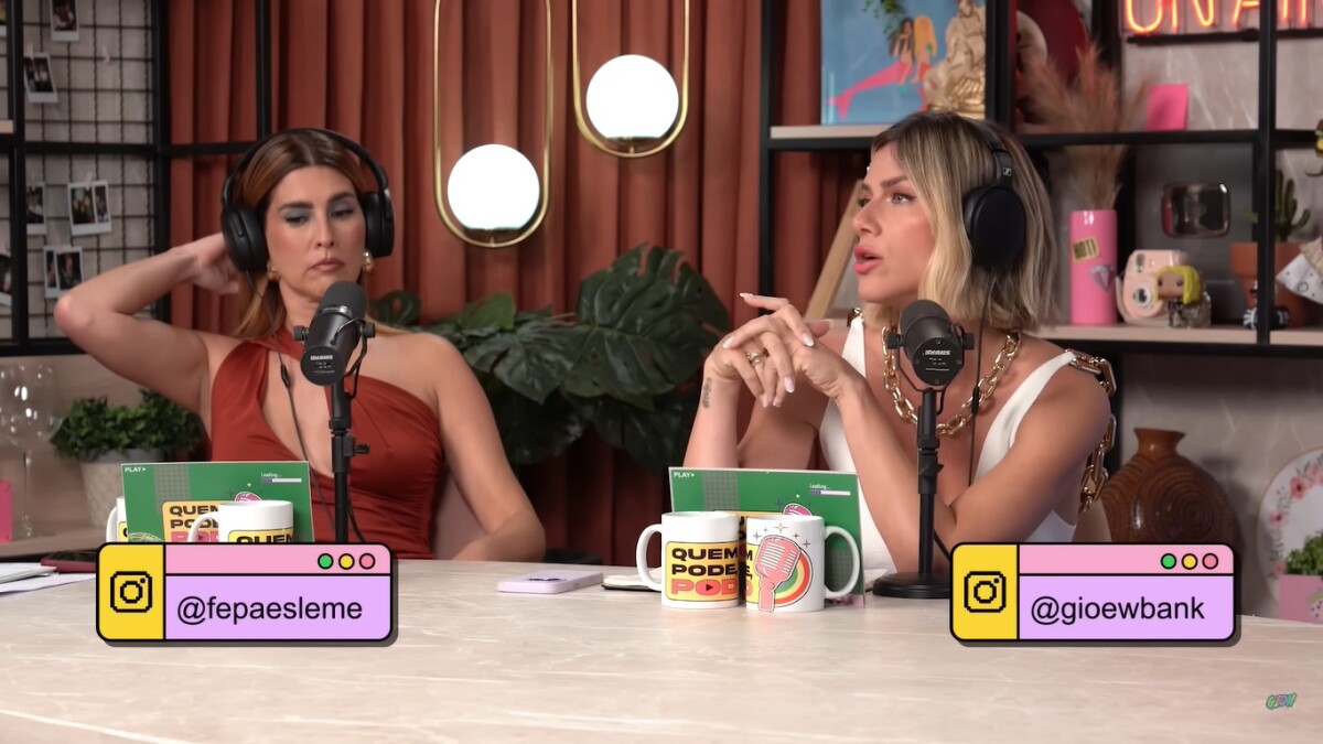 Foto Giovanna Ewbank E Fernanda Paes Leme Entrevistam Famosos Para O Podcast Gioh Purepeople