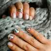 Unhas curtas com nail art! 30 fotos para inspirar designs elegantes, românticos e coloridos neste Inverno