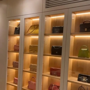 Bárbara Evans dedica espaço no closet só para bolsas de grife como Chanel, Prada e Louis Vuitton