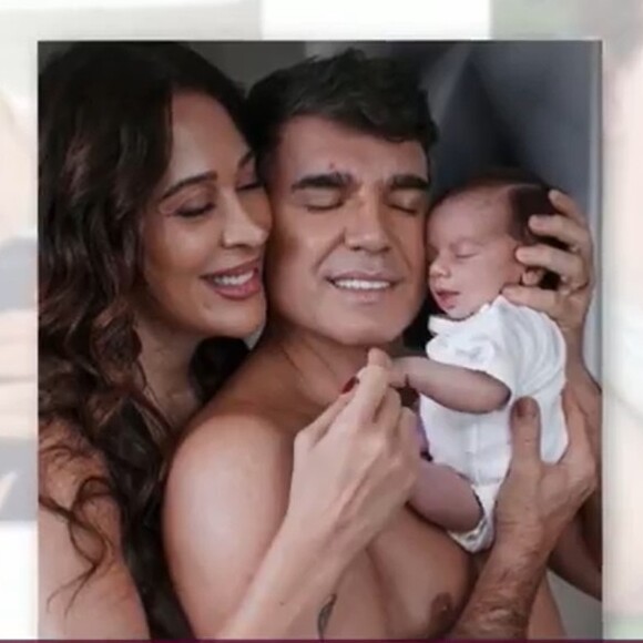 'Mais Você' exibe foto linda de Claudia Raia, Jarbas Homem de Melo e Luca.