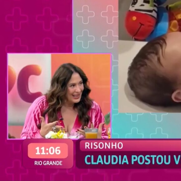 Ana Maria Braga fala sobre os 5 meses de Luca.