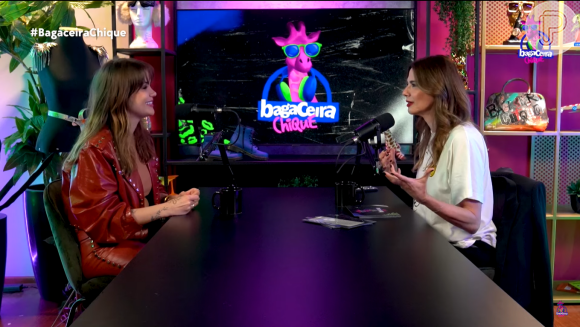 Luciana Gimenez recebe Marcela Mc Gowan no podcast "Bagaceira Chique"