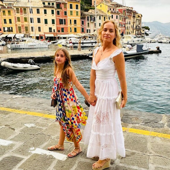 Já Eva, filha caçula de Angélica, tem roubado a cena por seus looks de grife