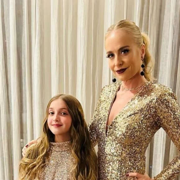 Angelica e Eva ostentam looks brilhosos em uma 'noite das garotas' recente