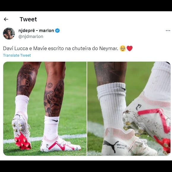 Atitude de Neymar foi elogiada pelos fãs