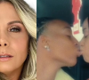 Carla Perez manda recado revoltado na web após vídeo com beijo da filha com a namorada