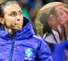 Copa do Mundo: Marta se despede da competição e ganha homenagem da namorada