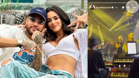 Bruna Biancardi recebeu uma surpresa do cantor Belo após um pedido de Neymar