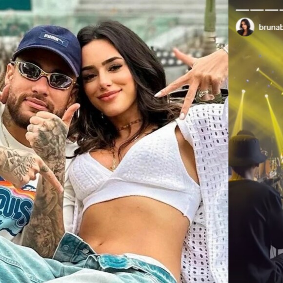 Bruna Biancardi recebeu uma surpresa do cantor Belo após um pedido de Neymar