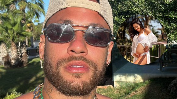 Neymar é clicado com mulheres em Ibiza e web reage: 'E a namorada grávida em casa'
