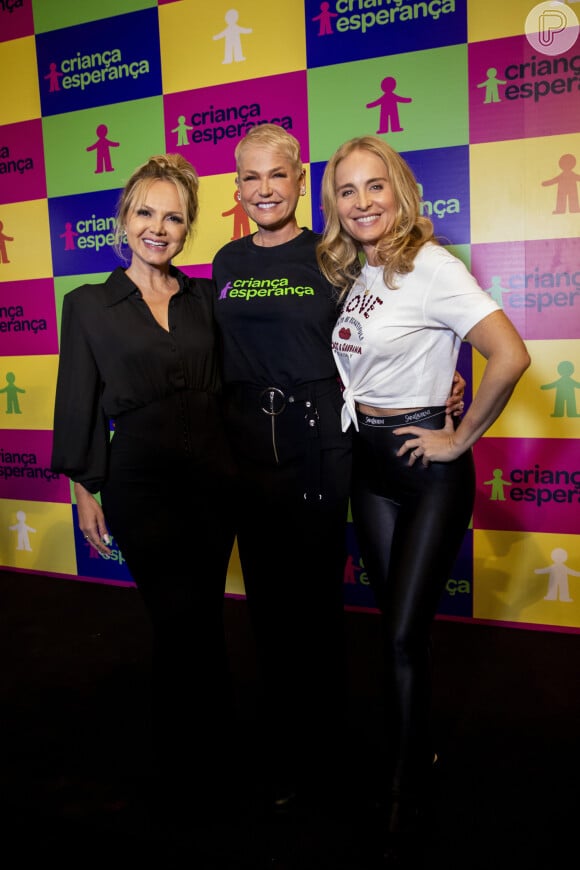 Angélica, Eliana e Xuxa promoveram encontro épico no 'Criança Esperança 2023'