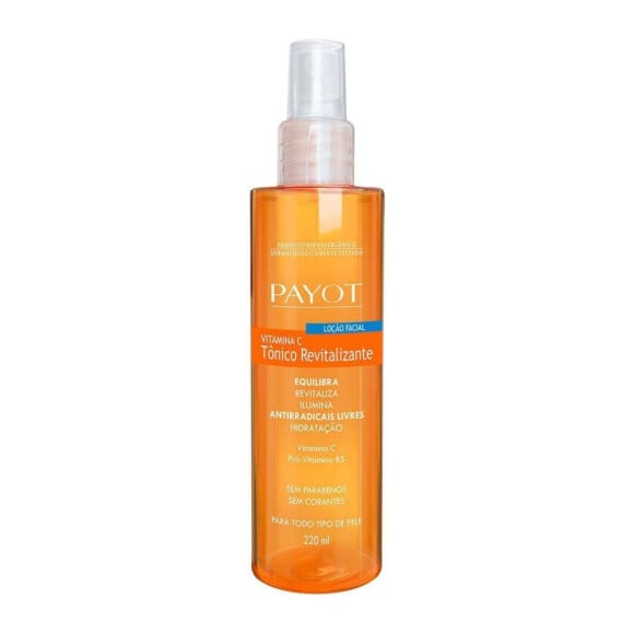 Tônico revitalizante vitamina C, Payot