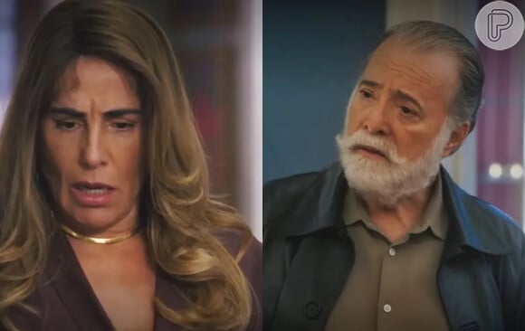 Novela 'Terra e Paixão': Irene (Gloria Pires) trai Antônio (Tony Ramos) e caso é descoberto, fazendo vilã perder tudo