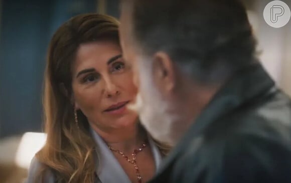 Novela 'Terra e Paixão': Irene (Gloria Pires) trai Antônio (Tony Ramos) com Vinícius (Paulo Rocha)