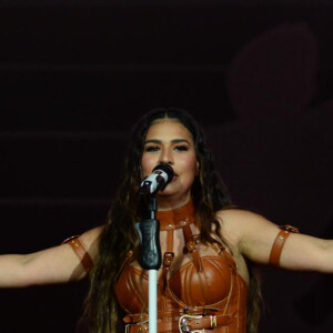 Simone Mendes fez show no primeiro dia da Festa do Peão de Barretos, em São Paulo, em 17 de agosto de 2023