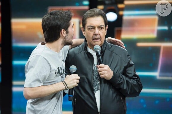 Faustão foi defendido pelo filho após web questionar rapidez para o artista receber novo coração