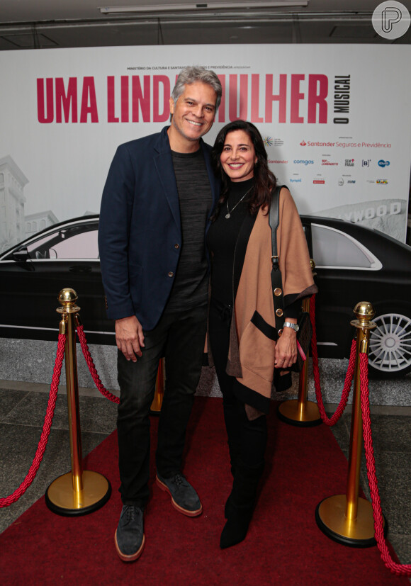 Estreia VIP do musical 'Um Linda Mulher' recebeu Juan Alba