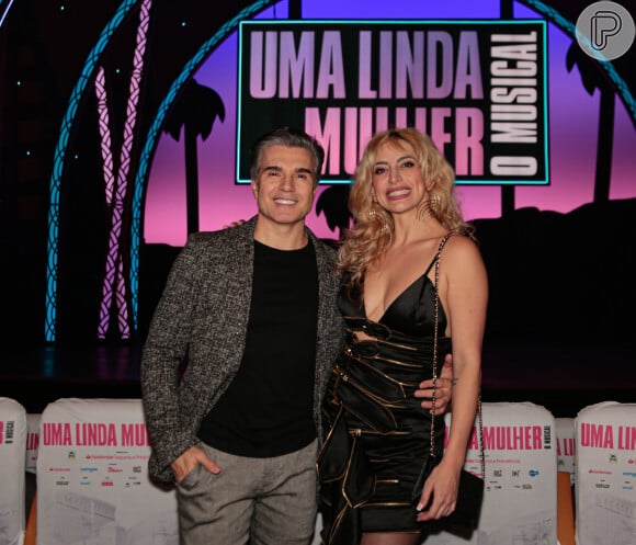 Thaís Piza e Jarbas Homem de Mello estrelam o musical 'Um Linda Mulher' em 31 de agosto de 2023