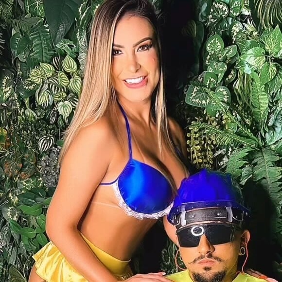 Andressa Urach fez vídeo pornô com o anão Pistolinha