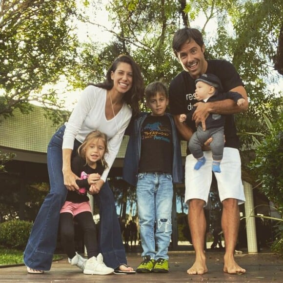 Kayky Brito e a família moram em Curitiba