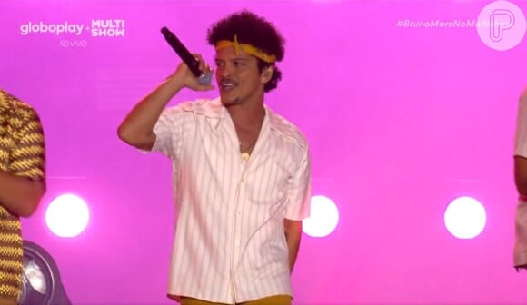 Bruno Mars se apresentou no The Town neste domingo, 03 de setembro de 2023