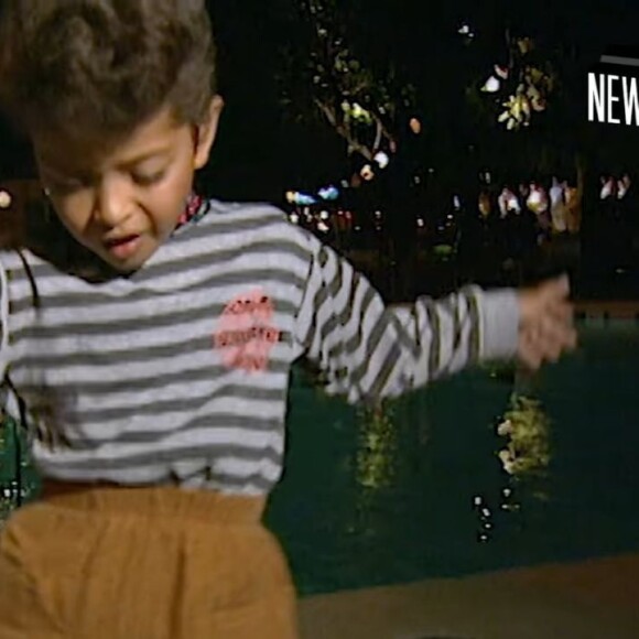 Bruno Mars já foi entrevistado pela MTV quando criança