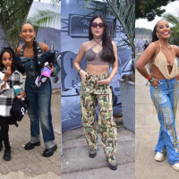 Jeans em várias versões, cintura baixa e mais: os looks dos famosos no 3º dia do The Town reúnem tendências