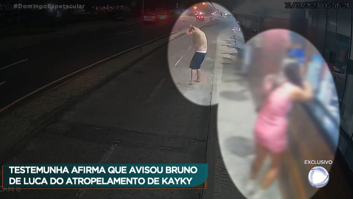 Foto Bruno De Luca Reage Cobrindo O Rosto Com A Amisa Ao Saber Do Atropelamento De Kayky Brito