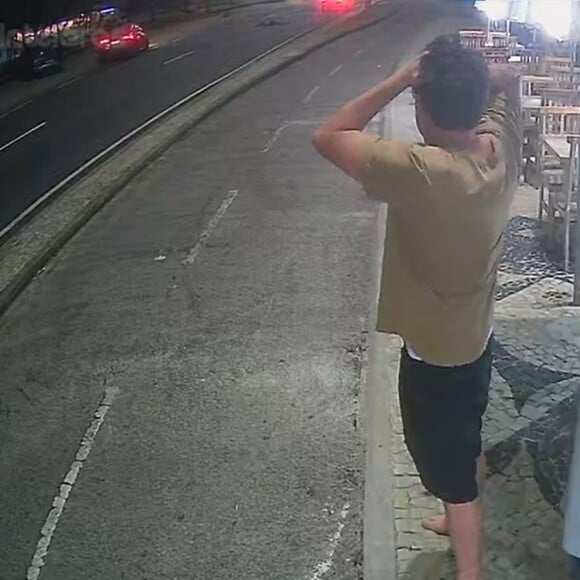 Bruno de Luca presenciou o atropelamento de Kayky Brito