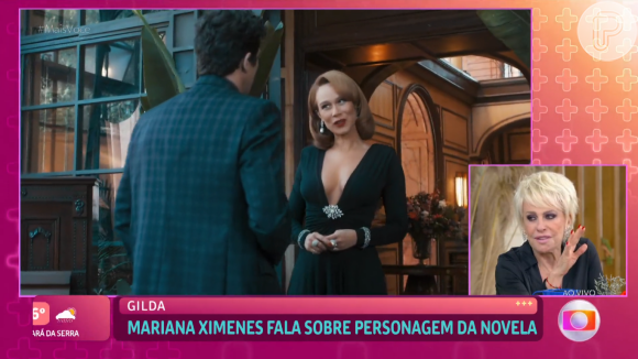 Ana Maria Braga comentou no 'Mais Você' a reta final da novela 'Amor Perfeito'