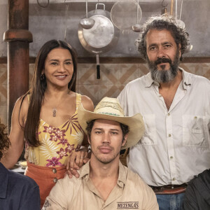 Marco Palmeira e Irandhir Santos estiveram em 'Pantanal' e vão estar no remake de 'Renascer'