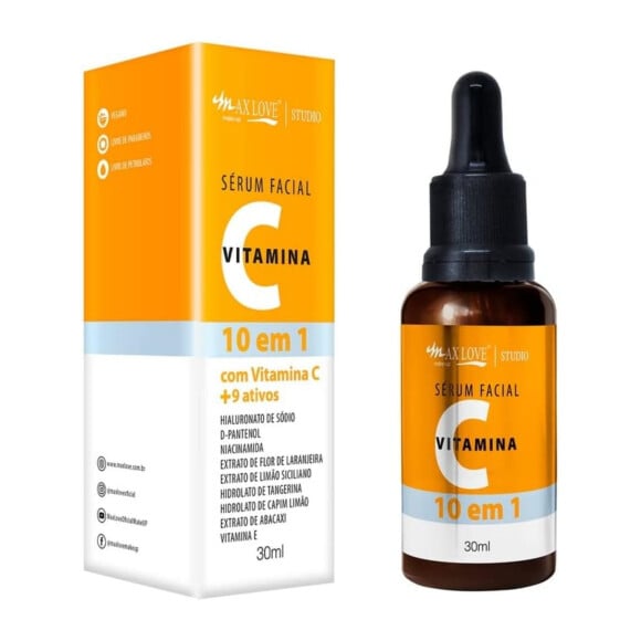 Sérum facial vitamina C, Max Love