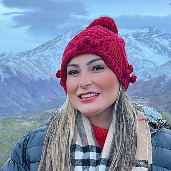 Andressa Urach também disse estar quebrando um tabu com seu estilo de vida