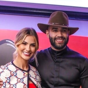 Andressa Suita revelou que Gusttavo Lima diz que tem 'carinha de bebê'