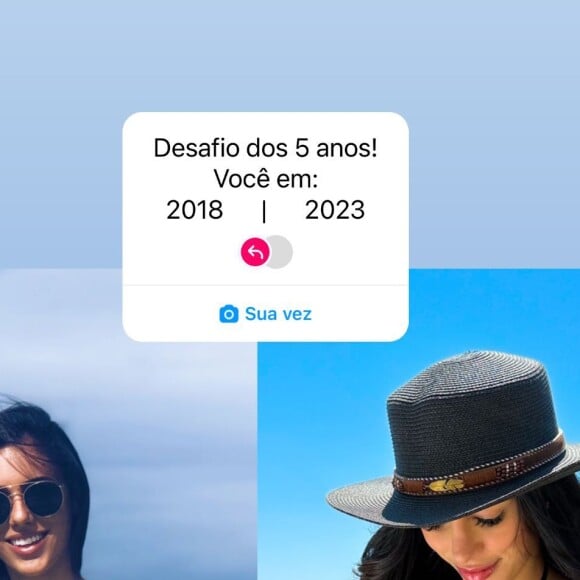 Bruna Biancardi compartilha mudança pelo qual seu corpo passou desde 2018 até 2023