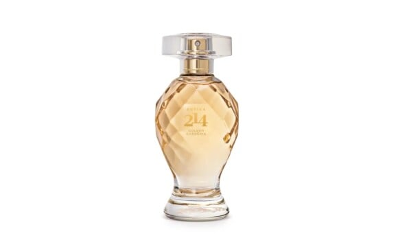 Perfume Botica 214 Golden Gardênia, do Boticário, esbanja feminilidade e personalidade na medida certa, perfeito para ser usado em qualquer ocasião