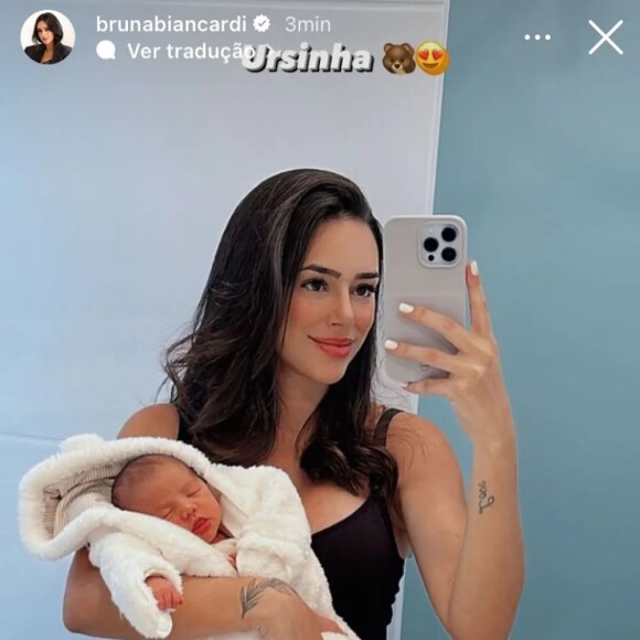 Bruna Biancardi simplesmente ignorou a nova polêmica de Neymar e focou em postar sobre sua filha