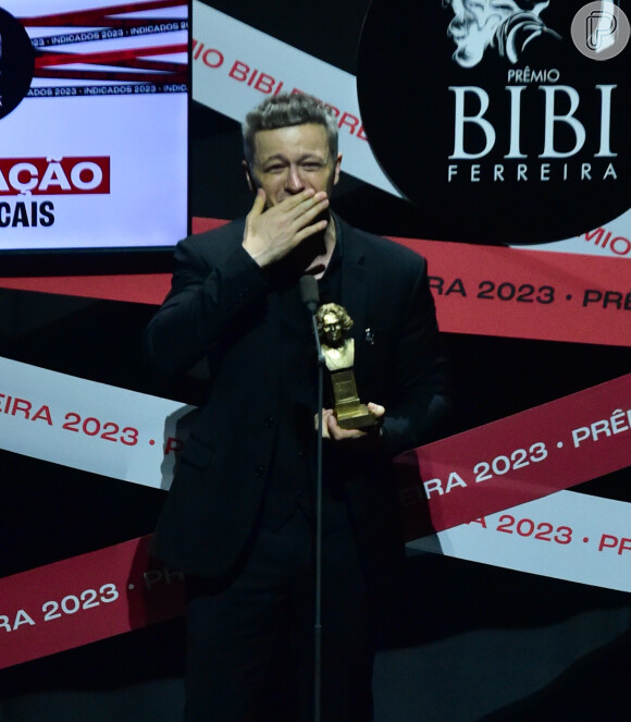 Lucas Lima foi o grande vencedor da categoria "Revelação em Musicais" no prestigiado Prêmio Bibi Ferreira