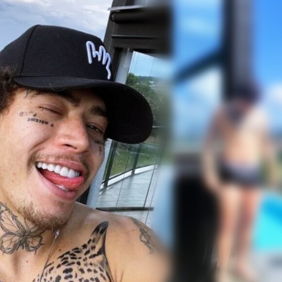 Estúdio, piscina infinita, academia ao ar livre: 'Entre' na mansão triplex onde  Whindersson Nunes treina para as lutas