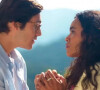 Na novela Fuzuê, Luna (Giovana Cordeiro) termina namoro com Miguel (Nicolas Prattes) após saber que ele beijou Olívia (Jessica Córes)