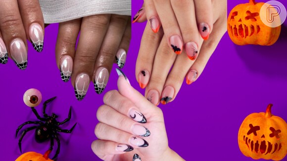 Dia das Bruxas minimalista: Essas 18 nail arts vão te convencer a ter um Halloween mais divertido e delicado