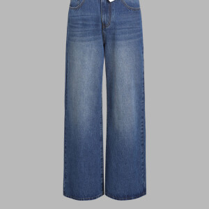 Look para show do RBD se caso fizer frio é uma calça jeans pantalona