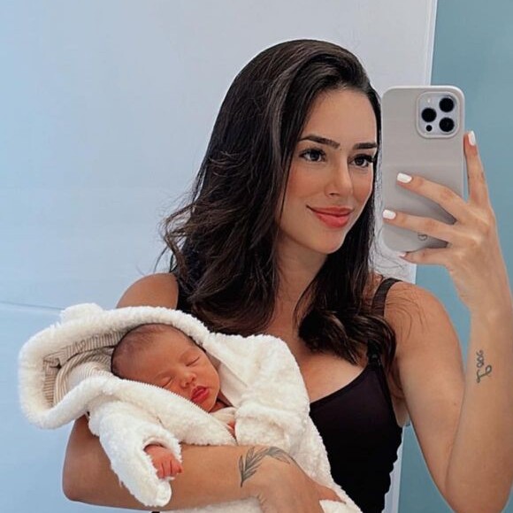 Mavie é a primeira filha de Bruna Biancardi